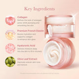Medicube Glass Skin Kit - Triple Collagen Cream + Overnight Mask for Firming