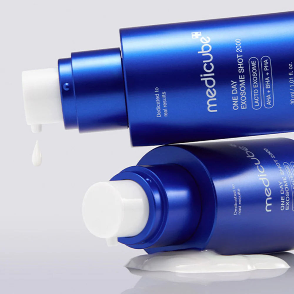 Medicube Zero Pore Bundle: Exosome Shot 2000 & Zero Pore Pads 2.0