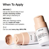 Anua Glass Skin Brightening Duo - Rice Enzyme Cleansing Powder & Niacinamide + TXA Dark Spot Serum