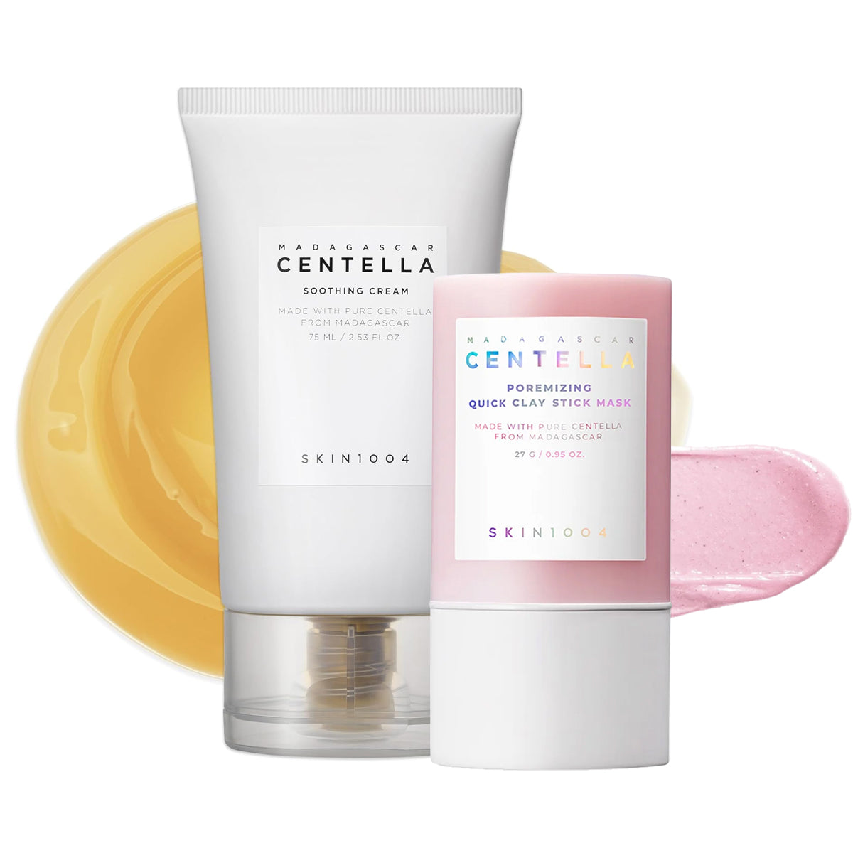 SKIN1004 Centella Bundle - Poremizing Quick Clay Stick Mask & Soothing Cream