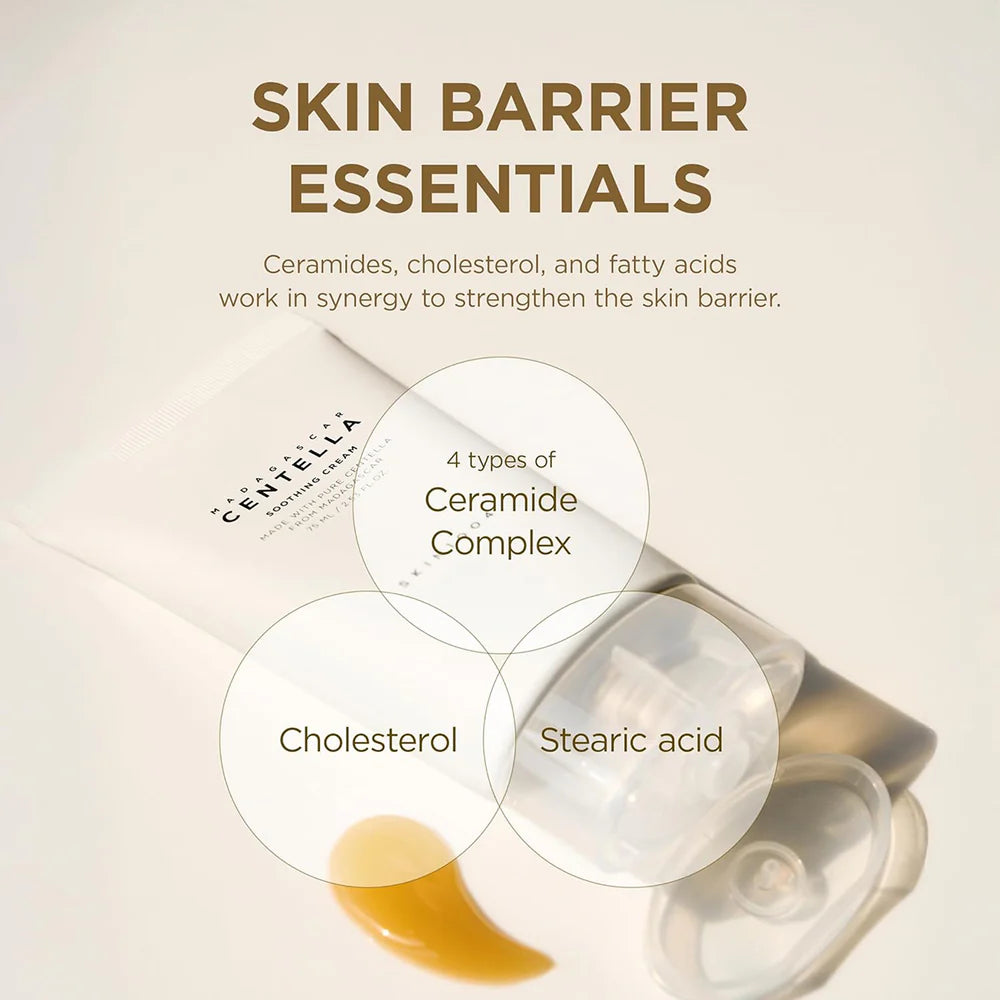 SKIN1004 Madagascar Centella Duo - Soothing Cream & Hyalu-Cica Sun Serum Set