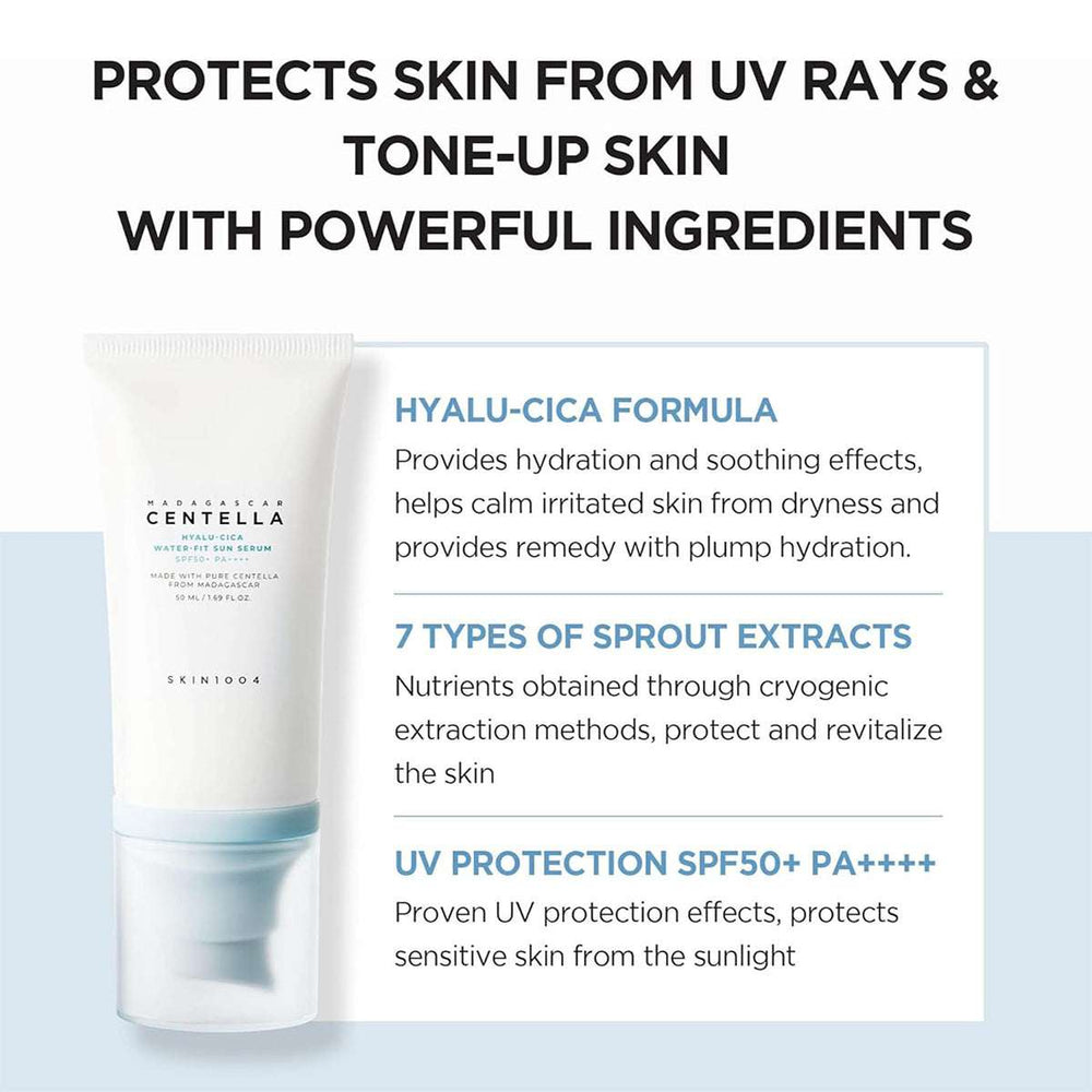 SKIN1004 Madagascar Centella Hyalu-Cica Water-Fit Sun Serum 50ml