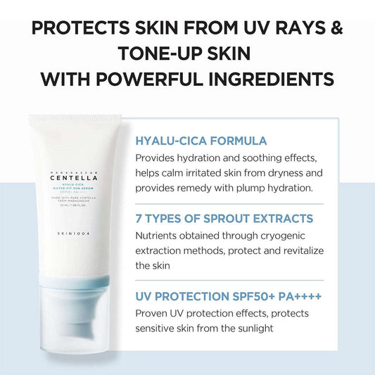 SKIN1004 Madagascar Centella Hyalu-Cica Water-Fit Sun Serum 50ml