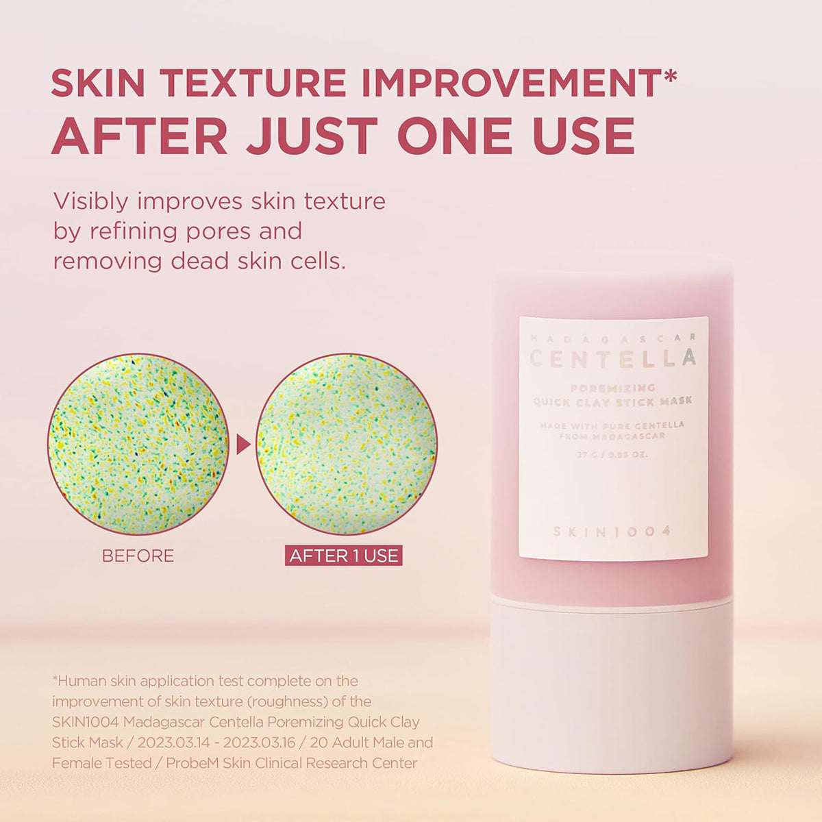 SKIN1004 Madagascar Centella Poremizing Quick Clay Stick Mask 27g