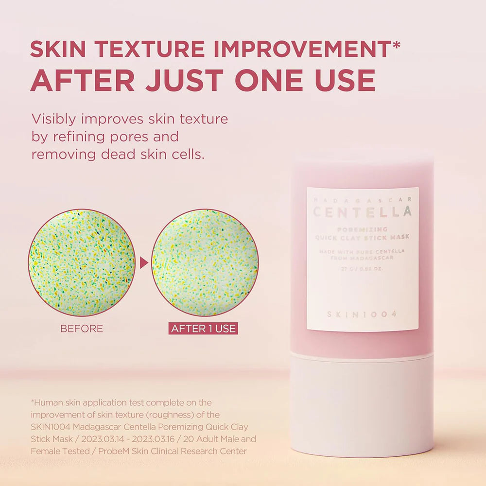SKIN1004 Centella Bundle - Poremizing Quick Clay Stick Mask & Soothing Cream