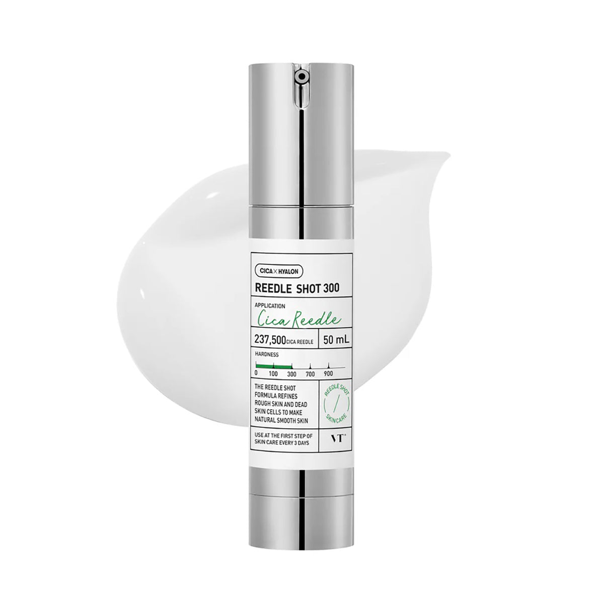VT Cosmetics CICA Reedle Shot 300, Advanced Night Exosome, Microneedling Serum 50ml - Pack Of 2
