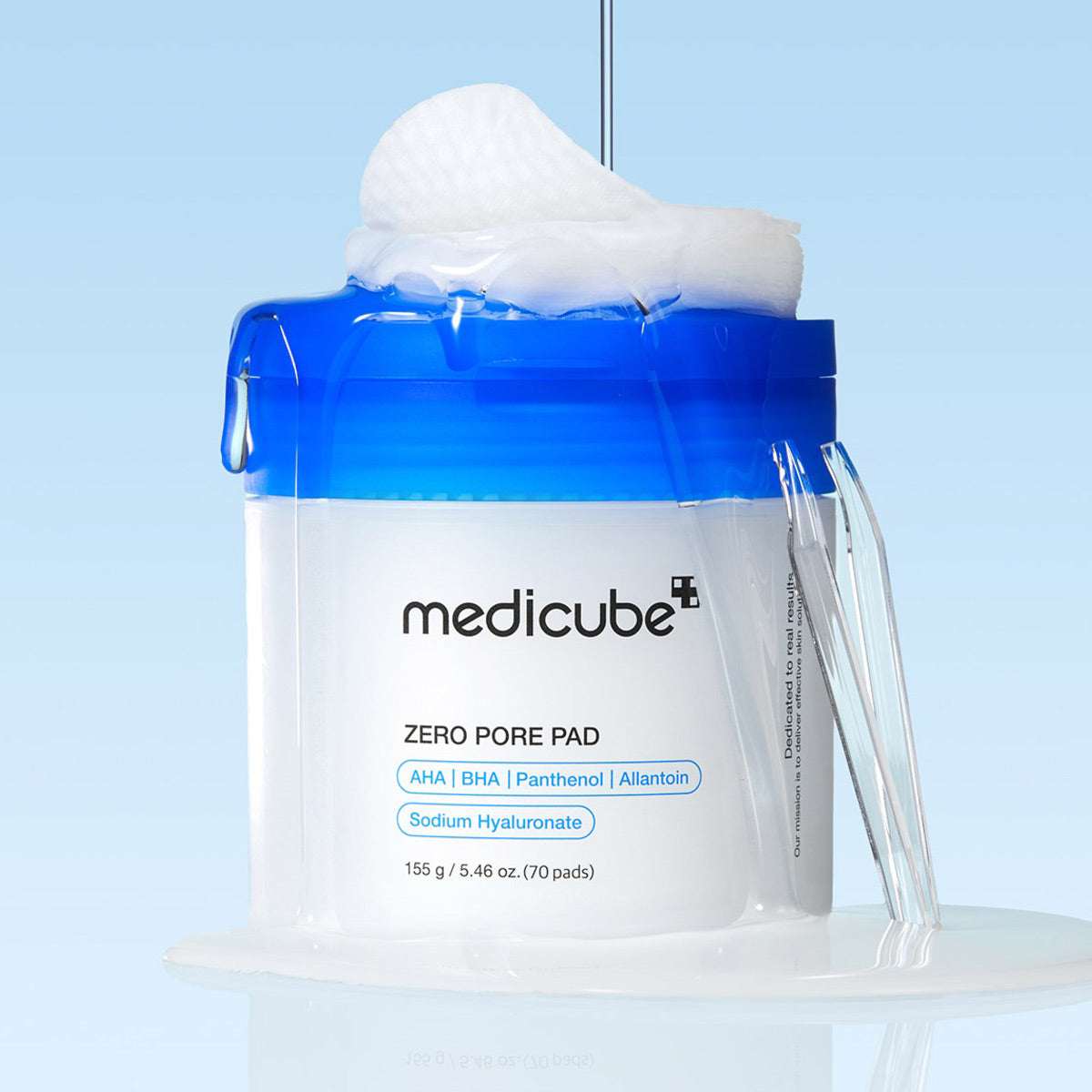 Medicube Zero Pore Pads 2.0, Dual-Textured Facial Toner Pads 155g