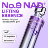 Numbuzin No.9 NAD+ BIO Lifting Serum for Glow, Firming & Wrinkles 50ml - Pack Of 2